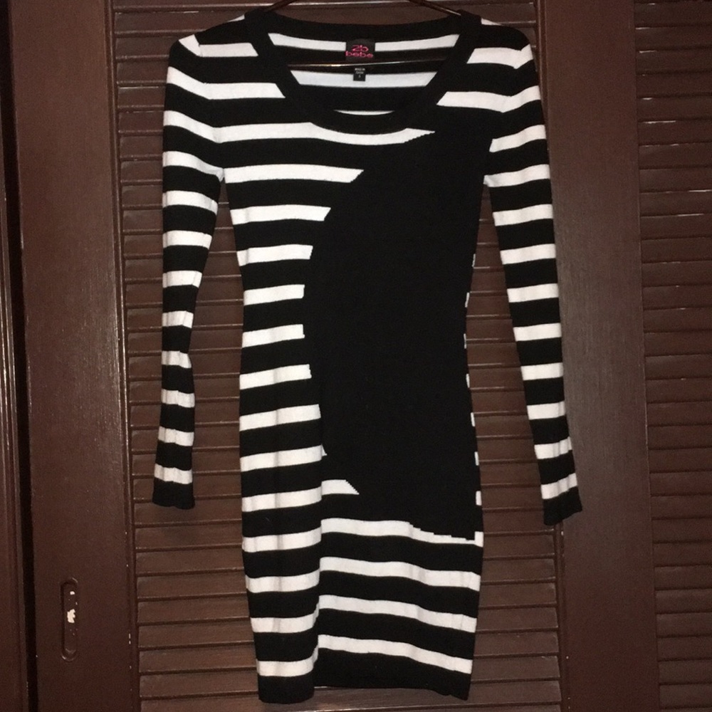Bebe knit dress. Worn once